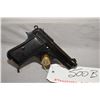 Image 1 : Prohib 12 - 6  Beretta Model 1934 .380 Auto Cal 7 Shot Semi Auto Pistol w/ 87 mm bbl [ blued finish 