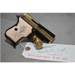 Prohib 12 - 6  FIE  Model Titan 25 .25 Auto Cal  6 Shot  Semi Auto PIstol w/ 63 mm bbl [ blued finis