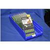 Image 1 : Blue Plastic Tray : Twelve Plastic Pkgs ( 24 Per )  Remington Premier Accutip .50 Cal Bullets for UM