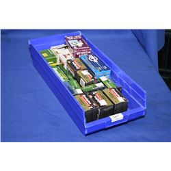 Blue Plastic Tray : Approx. Six Boxes .38 Spec Blanks - Approx. Eleven Boxes ( some 50 rnds, some 25