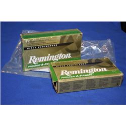 Bag Lot : Two Boxes ( 20 rnds per ) Remington Premier A - Frame .416 Rem Mag Cal 400 Grain Factory A