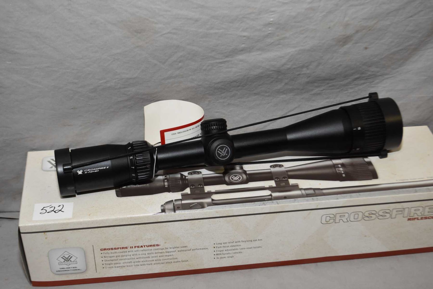 Vortex Crossfire Ii Rifle Scope Cf 2 31017 4 X 12 Power - new models of vortex rifle scopes