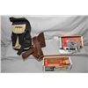 Image 1 : Box Lot : Shooting Crony - Lyman Pro Series Reloading Scalel - Browning Shooting Bag - Holster & Bel