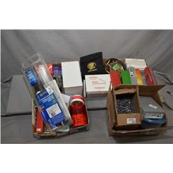 Lot of Four Tray & Box Lots : Box : RCBS .38 Spec/ .357 Mag Dies - Also  .38 Spec Brass & Bullets - 