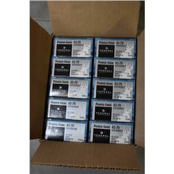 One Case : 10 Boxes ( 20 rnds per ) Federal .45 - 70 Cal  Power - Shok 300 Grain Factory Ammo