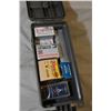 Image 1 : Plastic Ammo Box : Half Full of Various Primers - One Box .32 S & W Cal Ammo - 5 Boxes .22 LR Cal Am