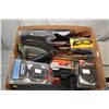 Image 1 : Large Box Lot : Various Holsters - Padded Pistol Cases - Wooden Cleaning Rods - Safety Glasses - etc