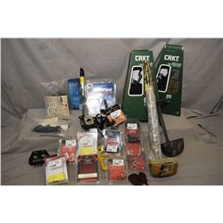 Box Lot : New in Box Tree Hoist - Various New in Pkgs Archery Accessories : raw arrows, knock sights