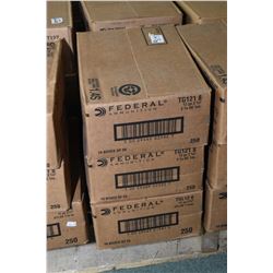 Three cases Lot Fed .12 Ga Shotshells Three cases Lot ; 10 Boxes ( 25 rnds per ) Federal .12 Ga 2 3/