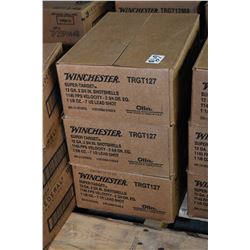 Three case lots of shot shells Three case lots: 10 boxes each of Winchester .12  3/4  Super target s