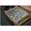 Image 1 : Wood Crate : 2 Cans 5.56 x 45 Ball Ammo Wooden Crate : Two Cans ( 800 rnds per ) of 5.56 x 45 Ball A