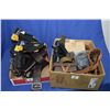 Image 1 : Lot of Two Boxes -  holsters, etc. Lot of Two Boxes : Approx. Six Holsters - [ some appears as new a