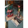 Image 1 : Reloading presses and cleaning kit etc. Two shot gun loading presses including a Pacific DL-366 and 