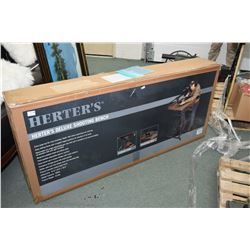 New in box Herter's Deluxe shooting bench New in box Herter's Deluxe shooting bench