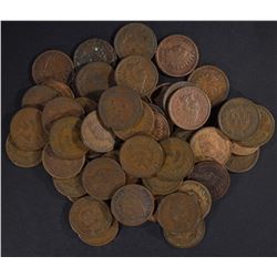 55-AVE CIRC 1897 INDIAN CENTS