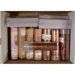 BU LINCOLN CENT ROLL LOT:
