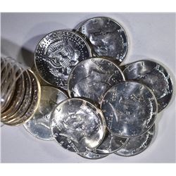 1967 BU KENNEDY HALF DOLLAR ROLL