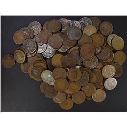 156 DAMAGED OR LOW GRADE INDIAN CENT