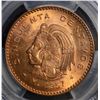 Image 2 : 1957 MEXICO 50 CENTAVOS PCGS MS65RD