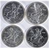 Image 1 : 2-1982 & 2-84 ENGELHARD PROSPECTOR SILVER ROUNDS