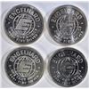 Image 2 : 2-1982 & 2-84 ENGELHARD PROSPECTOR SILVER ROUNDS