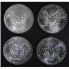 Image 2 : 4-BU ONE OUNCE AMERICAN SILVER EAGLES