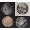 Image 2 : 4-DIFFERENT ONE OUNCE .999 SILVER ROUNDS