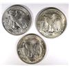 Image 2 : 2-1943-S & 1-1943  CH BU WALKING LIBERTY HALVES