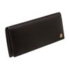 Image 3 : Dunhill Black Leather Bi-Fold Long Wallet