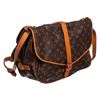 Image 4 : Louis Vuitton Monogram Canvas Leather Saumur 35 cm Messenger Bag