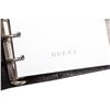 Image 8 : Gucci Black Textured Leather Small Agenda Cover