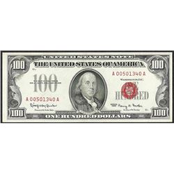 1966 $100 Legal Tender Note