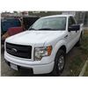 Image 2 : 2013 FORD F-150 STX PICKUP TRUCK, WHITE, VIN #1FTMF1CM6DKD56452,AUTOMATIC, CD, AC, SATELLITE RADIO
