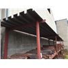 Image 1 : LARGE STEEL METAL RACK OUTSIDE, AS IS, BUYER RESPONSIBLE FOR DISASSEMBLY