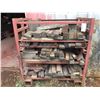 Image 1 : METAL RACK WITH WOOD CONTENTS