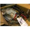 Image 1 : LOT OF BRAIDED WIRE WITH CUTTING TOOLS