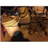 Image 3 : REMAINING LOOSE CONTENTS OF MEZZANINE, NOT INCLUDED CABLE AND HOSE ON HOOKS
