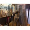 Image 1 : ALL SHEET METAL, GRATE, MESH AND MORE IN CORNER, INCLUDING SHEET RACK