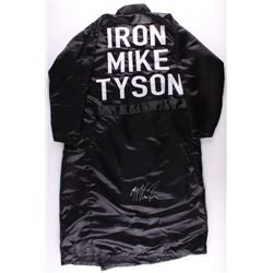 Mike Tyson Signed Fight Model Full Size Boxing Robe (PSA COA)