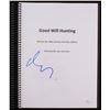 Image 1 : Matt Damon Signed "Good Will Hunting" Full Script (JSA Hologram)
