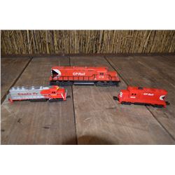 3 Model Trains
