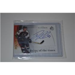 2005-06 SP Authentic Sign of the Times #JP Joni Pitkanen