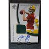 Image 1 : 2005 SP Authentic #252 Aaron Rodgers JSY/99 AU RC