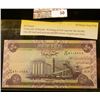 Image 1 : 50 Dinars Iraq Banknote, depicts Grain silo ar Basrah. Working at full capacity the facility can off