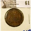 Image 1 : 1864 Two Cent Piece