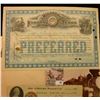 Image 3 : 1910 Stock Certificate for 25 Shares "Missouri, Kansas and Texas Railway Company"; 1930 Era Brochure