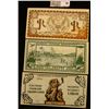 Image 2 : Three note set of Series of June, 1925 5 Cent, 10 Cent, & 50 Cent "The George Junior Republic", Free