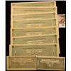 Image 1 : Nine-piece Set of "College Currency For Use in 20th Century Bookkeeping & Accounting", includes .10c