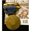 Image 2 : Very Rare Badge with Ribbon and brass hangar "Souvenir", "Seventy-Fifth Anniversary/Pella, Iowa Sept