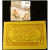 Image 2 : "One Wooden Nickel/Cedar Falls, Iowa/1852 Centennial 1952/Fun For You in '52…", rectangular.